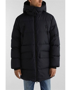 Пуховик удлиненный с капюшоном Marc o'polo