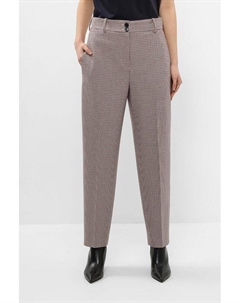 Брюки зауженного кроя с мелким принтом Boss