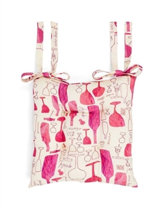 Подушка на стул с принтом Bottles Graphic Coincasa