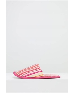 Тапочки с принтом Millistripes Pink Coincasa