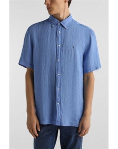 Рубашка льняная с коротким рукавом Tommy hilfiger