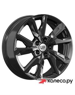 Литой диск Up114 7x17/5*114.3 D66.1 ET45 New Black Wheels up