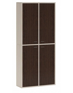 Шкаф книжный Домино СУ(ш2в2)+4ФГ Мэрдэс