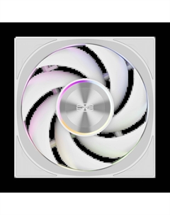 Вентилятор для корпуса PCCOOLER F7 X120 ARGB WH 3IN1 Pccooler