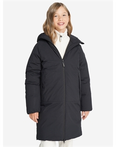 Пуховик для девочек, Черный Demix