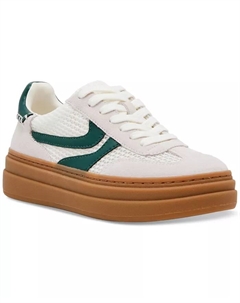 Женские кроссовки Dodge Triple Platform со шнуровкой, белый Steve madden