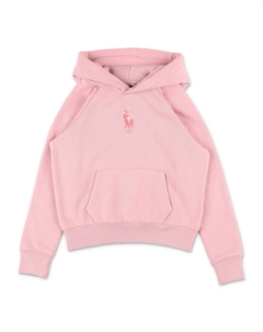 Худи Polo Pony с рукавами реглан, розовый Polo ralph lauren kids