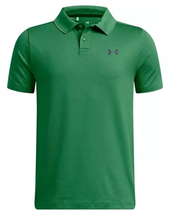 Рубашка-поло для больших мальчиков, зеленый Under armour
