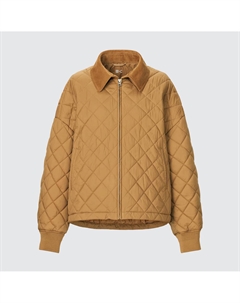 Стеганный бомбер X Clare Waight Keller, 34 коричневый Uniqlo