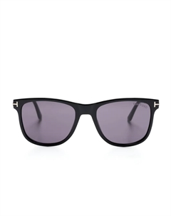Солнцезащитные очки в квадратной оправе, черный Tom ford eyewear