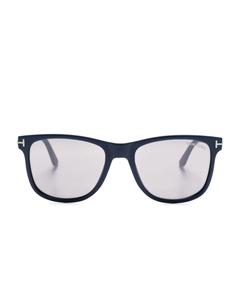 Солнцезащитные очки в квадратной оправе, синий Tom ford eyewear