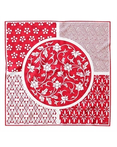 Надя - Шелковый бандана для женщин, красный Elizabetta