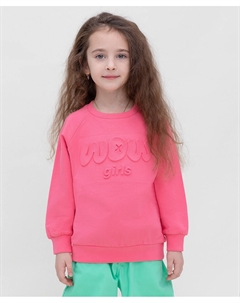 Свитшот с принтом розовый Button blue