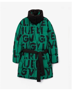 Пальто оверсайз зеленое Glvr