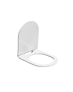 Сиденье для унитаза универсальное с комплектом крепежей, белое глянцевое Kerama marazzi