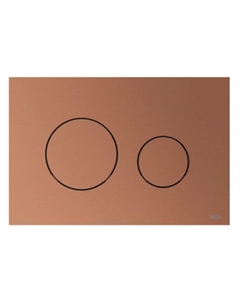 Loop. Панель смыва, пластик, красная бронза металлик Tece