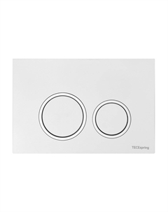 Панель смыва spring R, белый глянцевый/хром глянц. Tece