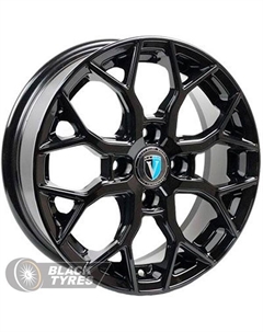 Литой диск 1519 6x15/4x100 D60.1 ET40, Черные Venti