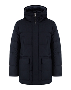 Пуховик с накладными карманами Duno