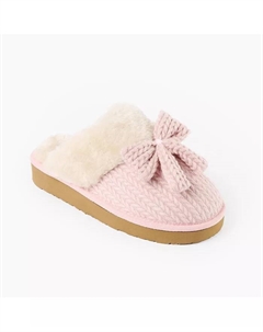 Женские вязаные тапочки Bowelle Scuff Sweater, розовый Minnetonka