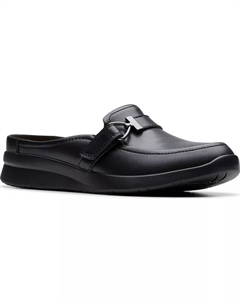 Женские мюли Ellowyn Amelia Slip-On, черный Clarks