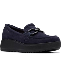 Женские лоферы Zylah Top Slip-On, синий Clarks