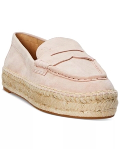 Женские лоферы Luize Espadrille на плоской подошве, розовый Lauren ralph lauren
