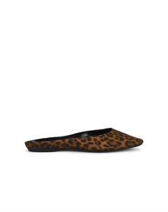 Lido Flat Мюли, Manto Naturale Saint laurent