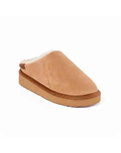 Женские замшевые тапочки Coze Around Clog, красный Minnetonka