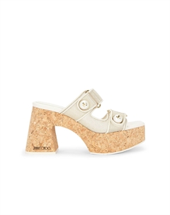Ботинки Fayence 95 Wedge, Champagne & Latte Jimmy choo