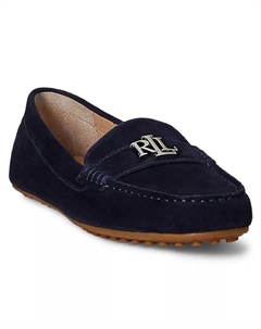Женские мокасины Barnsbury Slip-On Driver Loafer Flats, синий Lauren ralph lauren