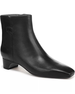 Женские ботильоны Luella с квадратным носком и молнией, черный Franco sarto