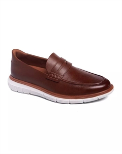 Мужские легкие пенни-лоферы Empire Street с технологией Hands-Free Slip On, коричневый Marc joseph new york
