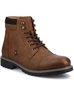 Мужские ботинки Yukkon с круглым носком, коричневый Vance co.