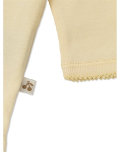 Хлопковое боди, желтый Bonpoint