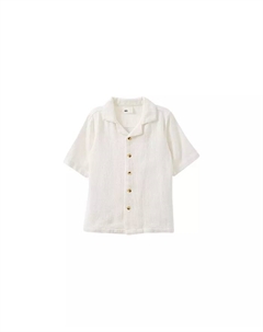 Рубашка Cabana с коротким рукавом для маленьких мальчиков, белый Cotton:on