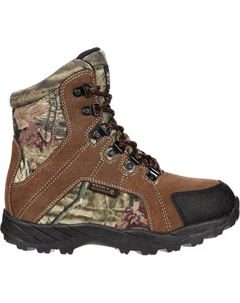 Детские охотничьи водонепроницаемые утеплённые ботинки 800G, коричневый Rocky