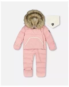 Детский комбинезон для девочек, облегающий, для автокресла, розовый - Baby|Toddler Deux par deux