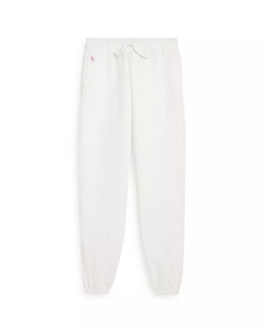 Флисовые спортивные брюки для больших девочек, белый Polo ralph lauren