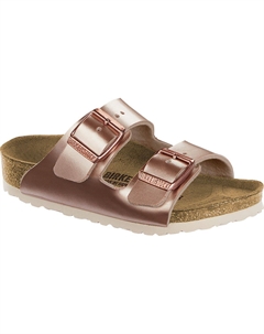 Сандалии Arizona Metallic, цвет electric metallic copper birko flor Birkenstock