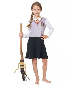 Детская пижама с длинными рукавами в форме Гермионы Гриффиндора для девочек, серый Harry potter