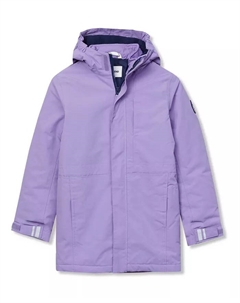 Детская утепленная водонепроницаемая парка Squall 3 в 1, фиолетовый Lands' end