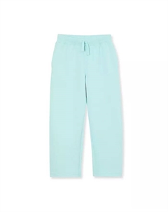 Широкие трикотажные брюки для девочек, синий Lands' end