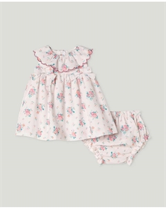 Платье для девочки PICHI PIQUE LAZO - Маленькие цветы, розовый Coconut el corte inglés