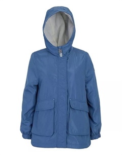 Куртка-дождевик на флисовой подкладке для малышей и маленьких девочек, синий Michael kors