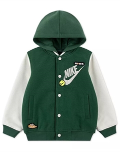 Куртка с капюшоном для мальчиков-малышей, зеленый Nike
