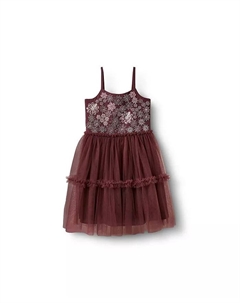 Платье Изабеллы для маленьких девочек, красный Cotton:on