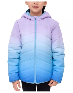 Двусторонняя флисовая куртка для маленьких и больших девочек, синий Rokka&rolla