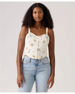 Женский топ-бюстье Adore с вырезом в форме сердца, мультиколор Levi's®