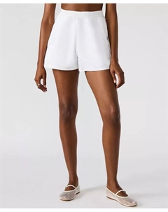 Женские плиссированные шорты с застежкой-молнией, белый Steve madden